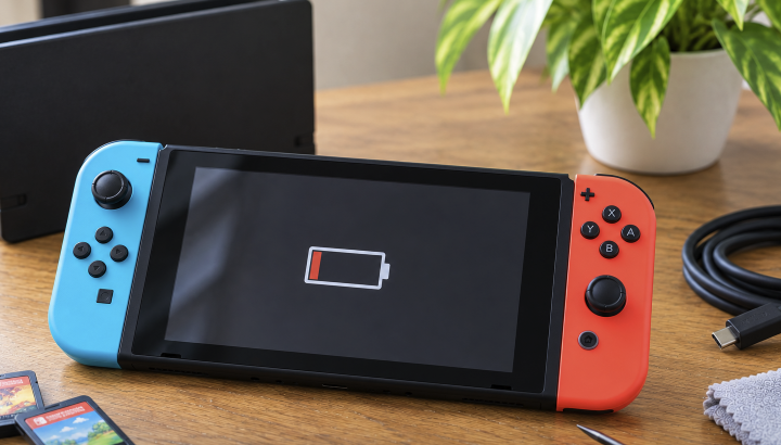 バッテリーの減りが早い…Switch修理前に確認したいポイント